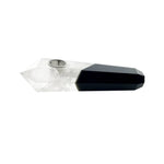 Load image into Gallery viewer, Crystal Pipes - Obsidian - Smoker&#39;s Emporium

